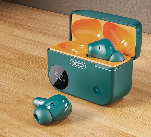 AURICULAR IN EAR BLUETOOTH XO-G34 VERDE CON CANCELACIÓN DE RUIDO Y MICROFONO - 09914